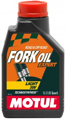 Масло для мотовилок и амортизаторов FORK OIL EXPERT LIGHT 5W п/синт.1л MOTUL 105929 MOTUL
