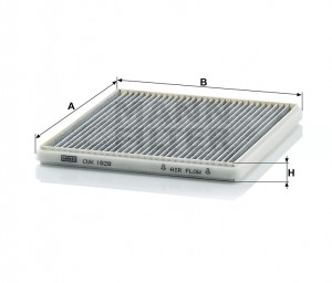 Фильтр салонный угольный CUK1828 CUK1828 MANN FILTER