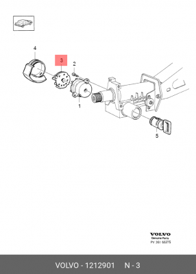 РАЗЪЕМ 1212901 VOLVO
