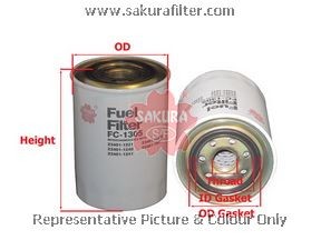 Фильтр топливный HINO FC1305 FC1305 SAKURA