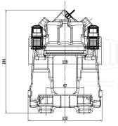 Суппорт торм. для а/м BMW 3 F30 11-/4 F30 13-/1 F20/F21 11- перед. лев. d57мм CF CF084770 TRIALLI