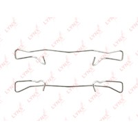 Ремкомплект для установки тормозных колодок дискового тормоза BC8198 LYNXAUTO