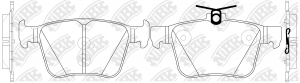 Колодки тормозные VW Golf (17-),Passat (15-) AUDI A3 (17-) SKODA Superb (15-) за PN33003 NIBK