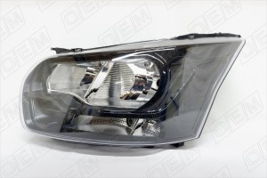 Фара левая Ford Transit (2015-нв) галоген, черная OEM0394FL OEMPARTS
