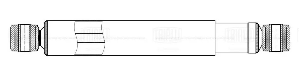 MERCEDES BENZ TRUCK ACTROS/ATEGO II Макс. длина:671 mm/Мин. длина:418 mm/ухо-ухо AH 15018 TRIALLI