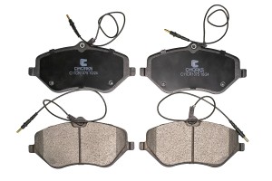 Тормозные колодки передние Low Metallic C11CR1075 C11CR1075 CWORKS