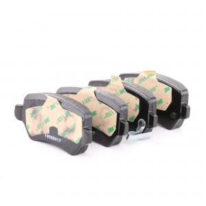 LP1717 колодки дисковые з.\ Opel Astra 1.8-2.2DT/Zafira 2.2i/DTi 01> LP1717 DELPHI