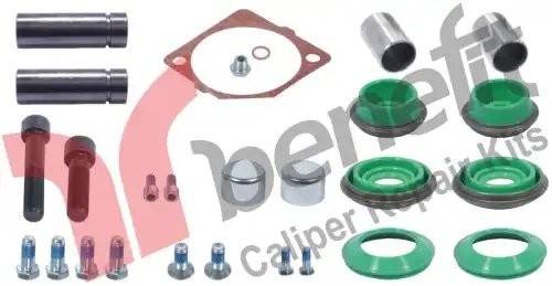 Ремкомплект суппорта MERITOR DX195 (пыльники,направляющие) BENEFIT 3581 BENEFITAUTO