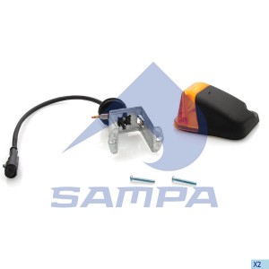 Фонарь поворота левый Iveco Eurotech/Eurostar/Cursor 061100 SAMPA