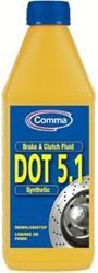 COMMA DOT 5.1 BRAKE FLUID (1L) жидкость тормозная! DOT 5.1\ BF51L COMMA