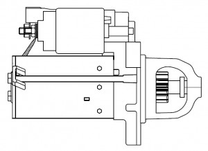 Стартер для а/м Kia K5 (20-)/Sorento (20-)/Hyundai Sonata (19-) 2.5GDi 1,2кВт (L LSt 0851 START VOLT