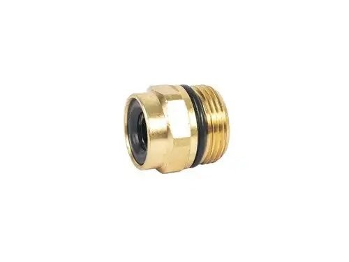 Соединитель трубки ПВХ,полиамид d=12мм (наружная резьба) М22х1.5 прямой латунь C 951212M22X15 CAMOZZI