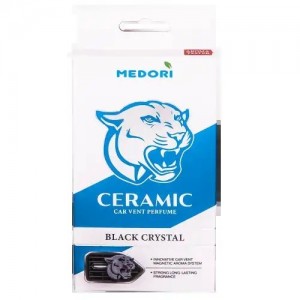 Ароматизатор на дефлектор керамика "ПАНТЕРА" (black crystal) 27г MEDORI TC50 MEDORI