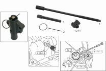 Набор фиксаторов валов и натяжного устройства приводного ремня ГРМ (HYUNDAI,MITS JTC-4174 JTC TOOLS