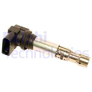 Катушка зажигания VW AUDI SEAT SKODA (1.2/1.4/1.6) (16V/FSI/TSI/TFSI) DELPHI CE2003012B1 DELPHI