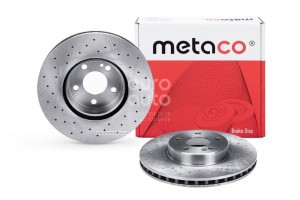 Диск тормозной передний вентилируемый 3050426 3050426 METACO