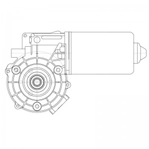 Моторедуктор стеклооч. для а/м Mercedes-Benz Actros (96-)/Actros MP2/MP3 (03-) ( VWF 1514 START VOLT