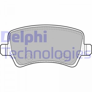 LP2008 колодки дисковые з.\ Ford Mondeo/S-max, Volvo S80 1.6-4.4/D 06> LP2008 DELPHI