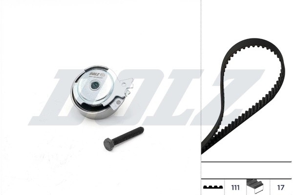 OPEL ASTRA F/G/ CORSA A/B/ VECTRA A/B 111з. / 17mm SKD021 DOLZ