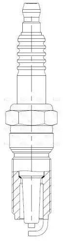 Свеча зажигания для а/м Ford Focus (98-)/Focus II (04-) 1.4i/1.6i/1.6Ti (VSP 100 VSP 1001 START VOLT