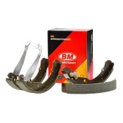 Колодки тормозные задние барабанные VAG POLO SEDAN 1.6 2010- BS1106 BS1106 BM MOTORSPORT