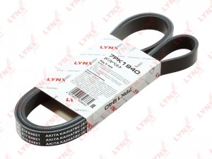 Ремень поликлиновой 7PK1940 LYNXAUTO