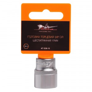 Головка торцевая 3/8" (17) "AIRLINE" (6 граней) пласт. подвес AT-S38-10 AIRLINE