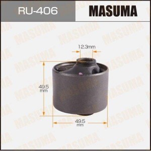 сайлентблок задней подвески продольный нижний левый!\ Nissan Micra K11E all 92-0 RU-406 MASUMA