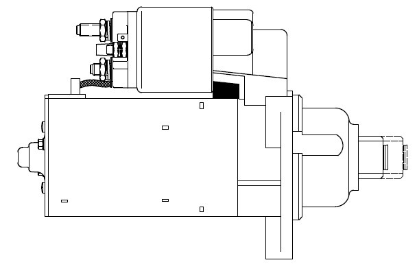 Стартер для а/м VAG Touareg (02-) 2.5TDI 2,2кВт (LSt 1842) LSt 1842 START VOLT