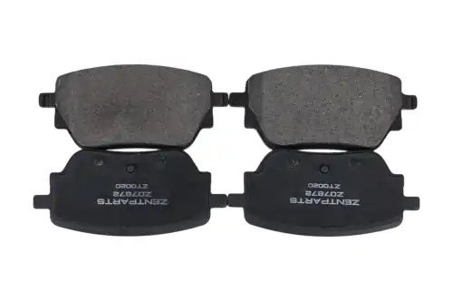 колодки тор. диск. зад. с антиск. пл.! (P50151) MB W177/V177/W247 18> Z07872 ZENTPARTS