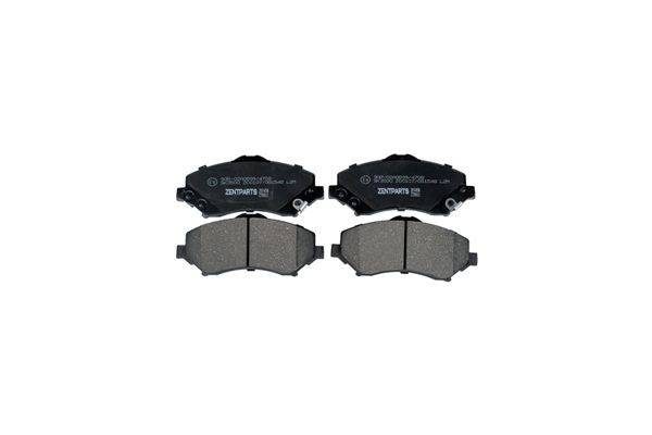 колодки дисковые передние! Jeep Wrangler 2.8CRDi/3.8 V6 07> Z07458 ZENTPARTS