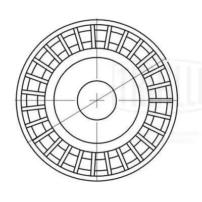 Ролик привод. ремня для а м Volvo S40 II (04-) 2.0i 2.4i 2.5i генератора (CM 530 CM 5302 TRIALLI