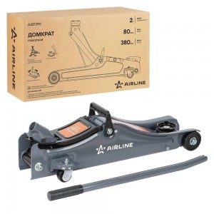 Домкрат подкатной 2т 80-380мм, низкопрофильный (AJ2F390) AJ2F390 AIRLINE