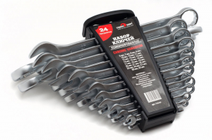 Набор ключей 24 предметов холод.штамп CR-V70040 70040 SERVICE KLUCH