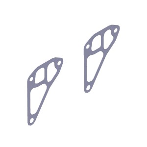 Прокладка ЯМЗ-53443 трубы водяной АВТОДИЗЕЛЬ 53443.1303268 YAMZ