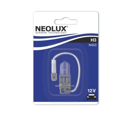 Лампа 12V H3 55W PK22s 3200K 1450лм блистер (1шт.) Standard NEOLUX N453-01B NEOLUX