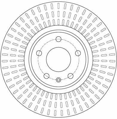 Диск тормозной передний AUDI A4 (B8), A6 (C7) Q5 (8R) (320мм) DF6148 DF6148 TRW