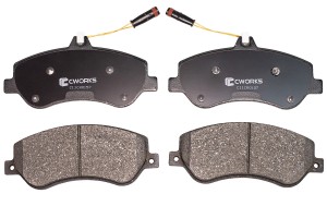 Тормозные колодки передние Low Metallic C11CR0157 C11CR0157 CWORKS