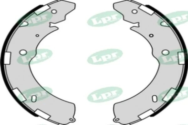 Комплект тормозных колодок 09470 09470 LPR