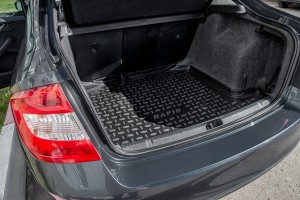 Коврик багажника SKODA Rapid (12-16) полиуретан SEINTEX 85674 SEINTEX