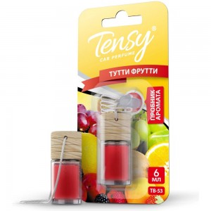 ароматизатор! Tensy подвесной жидкость бутылочка блистер Тутти фрутти\ TB53 TENSY