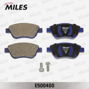Колодки тормозные передние (Смесь CERAMIC серия PRO) FIAT ALBEA 01-09 (TRW GDB15 E500400 MILES
