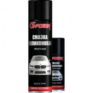 Смазка силиконовая 650мл аэрозоль G-POWER GP508 G POWER