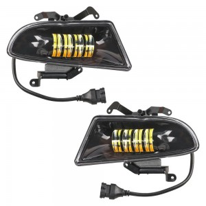 Фара светодиодная "AIRLINE" 180х130х110 мм 36W 12V (белый/желтый, четкая светова ALED087 AIRLINE