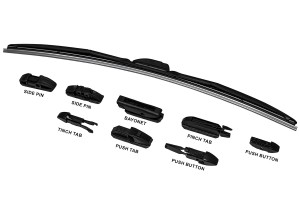 Щетка стеклоочистителя с адаптерами 24"/600 mm гибридная D24CR0024 D24CR0024 CWORKS