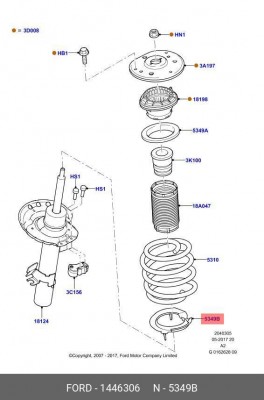FORD MONDEO IV (2007>) 1446306 FORD