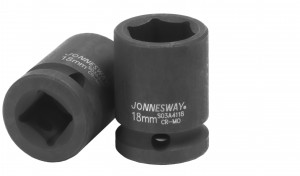 головка! торцевая ударная 1/2''DR, 18мм\ S03A4118 JONNESWAY