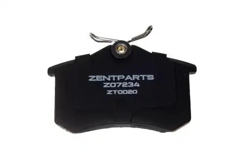 колодки дисковые задние! VW Golf II/III/Passat 1.6-2.8/1.9TDi 88-99 Z07234 ZENTPARTS