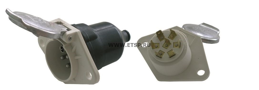 Розетка под контакты 6+1 24V / Type S / 6+1 pol. / ISO 3731 под контакты под кле 611540 VIGNAL SYSTEMS