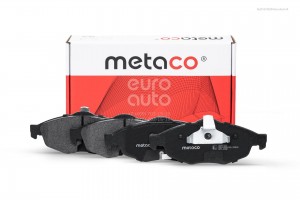 Колодки тормозные передние к-кт 3000121 3000121 METACO